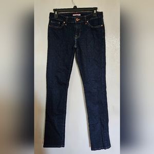 Tommy Hilfiger dark blue jeans straight leg size 2 reg